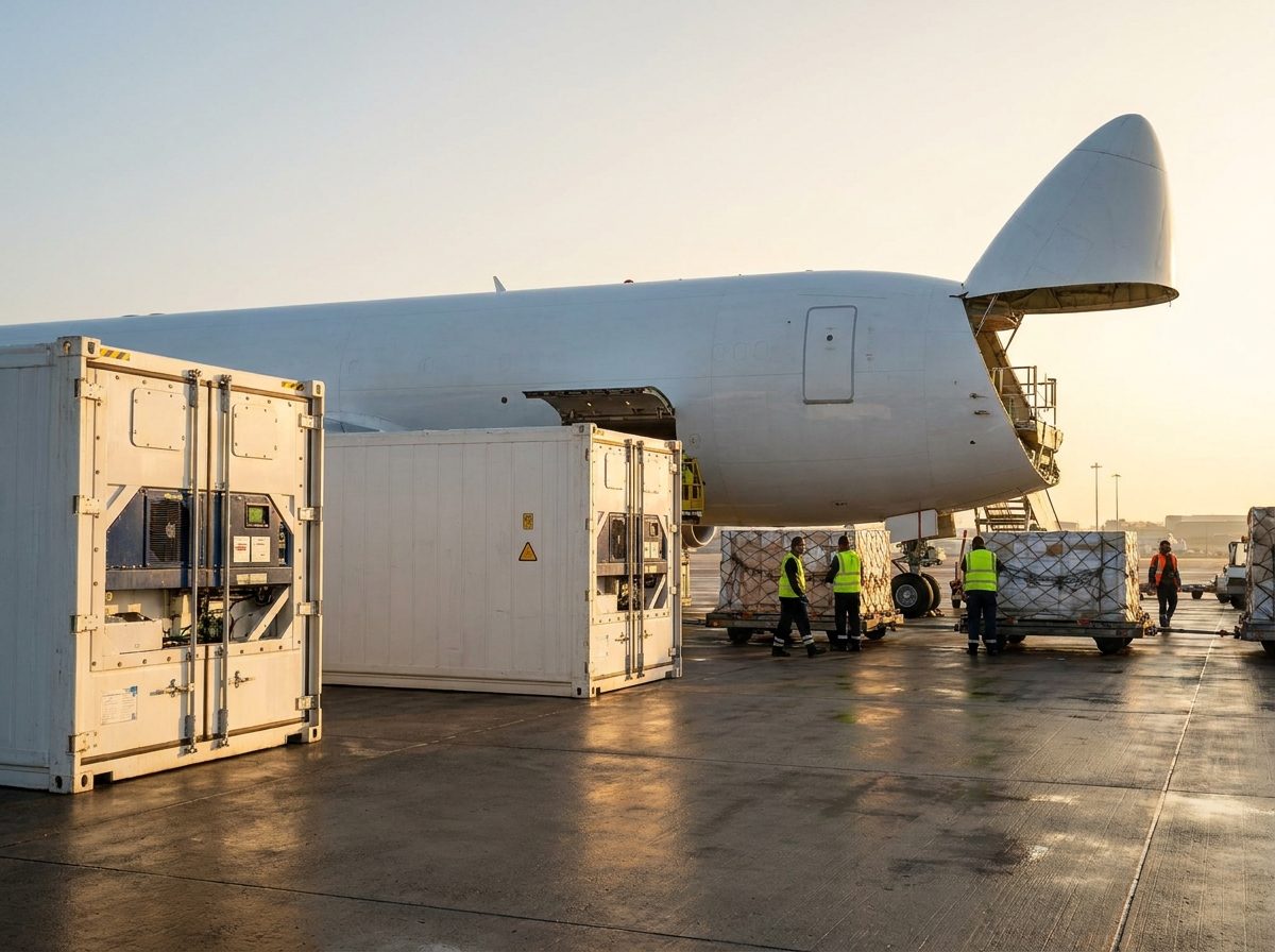 Zurich → Almaty — медицинские грузы